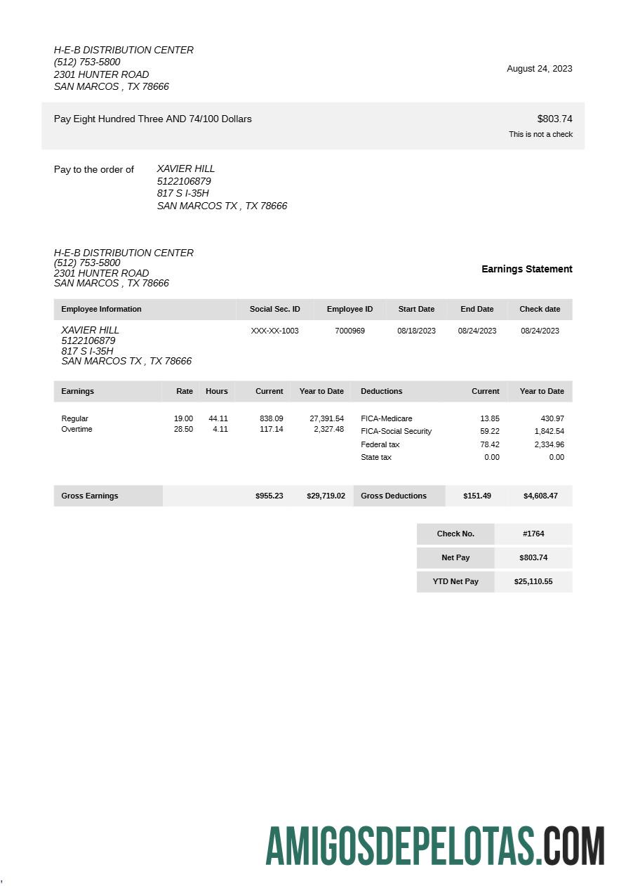 Imprimível Modelo de extrato de ganhos do centro de distribuição H E B em formatos Word e PDF.pdf, 2